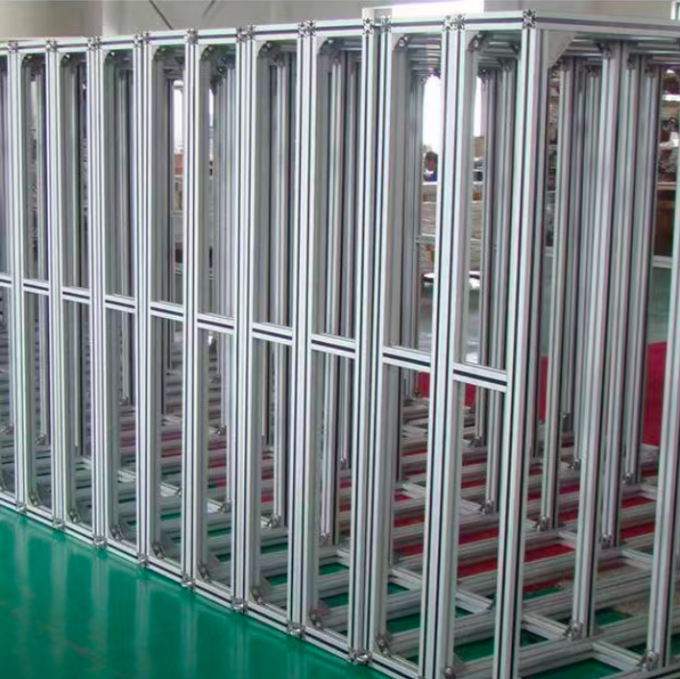 Profil Paduan Aluminium Industri Grosir Aluminium Aluminium Kecil Tabung Persegi 1