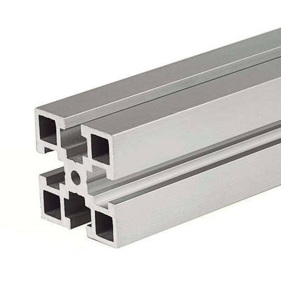 40*40GF Extruded Aluminum Profile Industrial square Tube Aluminum Alloy Profile Sandblasted Electrophoretic Profile