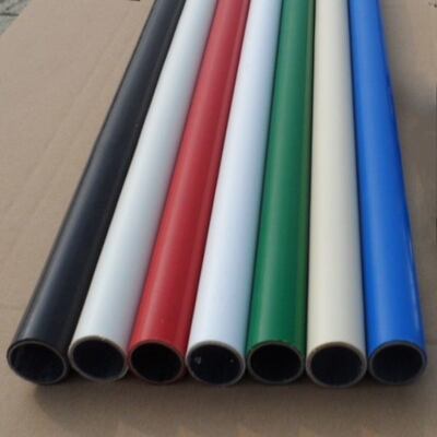 OD28mm Plastic Red Coated Tube for Shelf, Tube Workbench, Industrial Trolley Stainless Steel Lean Pipe