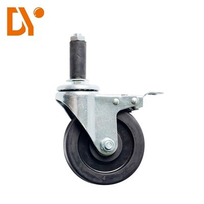 3 Inch Heavy Duty Kastor Swivel, Roda Pelindung Anti Statis Universal Dengan Rem