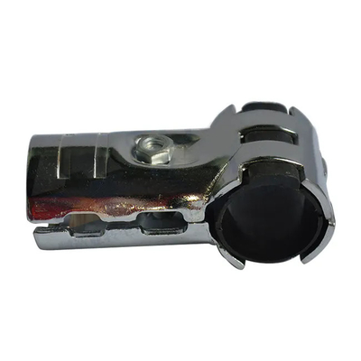 Pabrik HJ-10 Khusus Kustomisasi Pipa Fitting Lean Tube Konektor Logam Sambungan Logam Tunggal untuk Rak Pipa