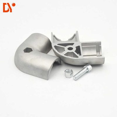 DYJ28-A15 Connector Appearance 90 Lean Tube Aluminum Tube Joint Aluminum Angle Accessory Profile