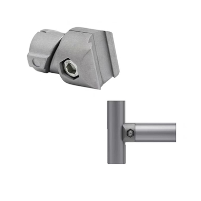 DYJ28-B01 Aluminium Alloy Lean Pipe Internal Connector Of 1.7mm General Frame