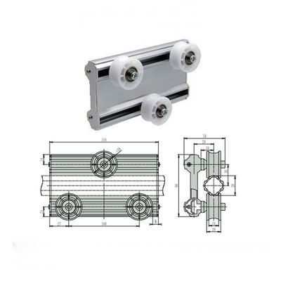 Roller Slider Groove Berkualitas Tinggi Digunakan untuk Pipa Aluminium Lean