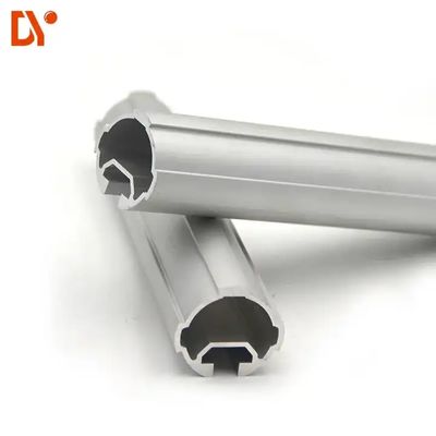 OD 19mm Anodizing Aluminium Lean Tube Pipe untuk Lean Racking System Produksi Line Karakuri