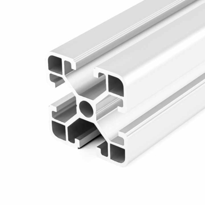 40x40 Standar Eropa Perak 4040 Anodized Extrusion Aluminium Alloy Profile
