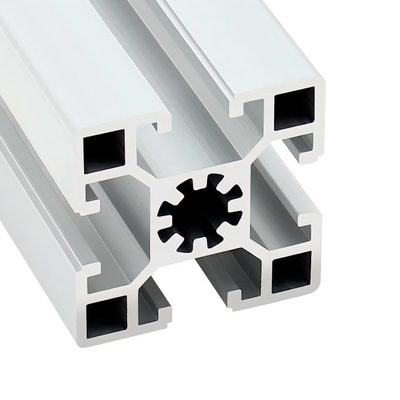 45*45 Profil Ekstrusi Aluminium Pabrik Frame T Slot Custom Ekstrusi Anodized Profil Aluminium Industri
