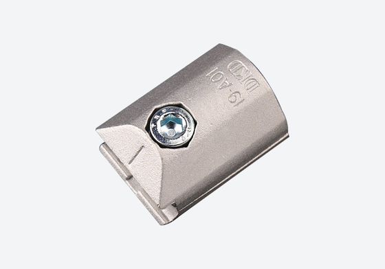 DYJ19-A01 Konektor Lurus Luar Untuk Pipa Ramping Paduan Aluminium