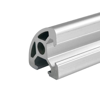 Profil Aluminium Kustom Standar Eropa 20*20R untuk Pintu, Jendela, dan Profil Aluminium Meja Kerja