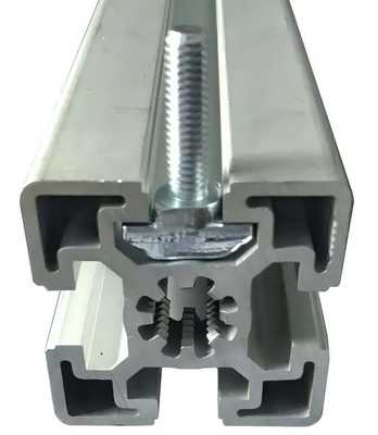 Custom M8x20 25 30 40 60 Hammer T Shaped Head Bolt for Slot 10mm Aluminium Profile Connector