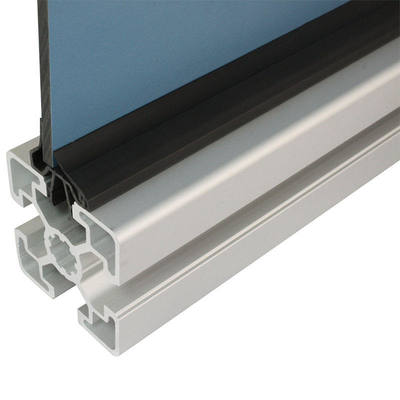 Heavy Duty Black PP Panel Support Insert for Slot 10mm Aluminum Profile