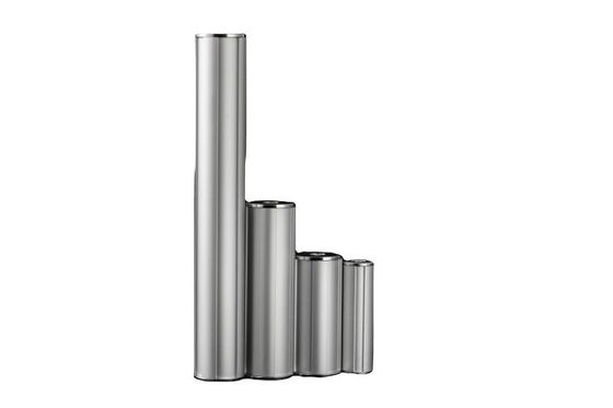 DYE28-L37D China Aluminum Lean Pipe Sliding Fitting Fasteners OD28 Tube Joint Steel Pipe Sleeve