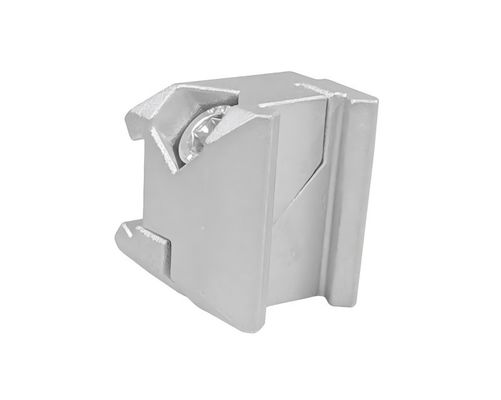 DYJ19-A06 Workbench Tube Connector Aluminum Lean Profile Corner Joint 90 Degree Conduit Cross Joint