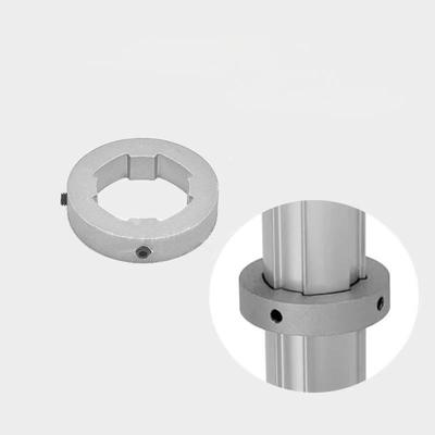 DYE19-03 Fitting Tabung Aluminium Pipa Lean Slider Cincin Horizontal Terletak Slider Penentu Posisi Tetap