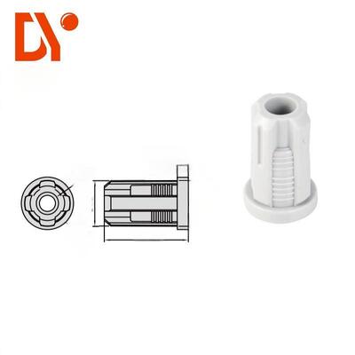 DYP43-12 Lean Tube Accessories Aluminum Frame Support PP Foot Connector for Workbench