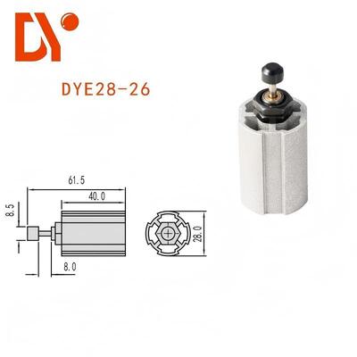 28mm Hydraulic Damper DYE28-26 Corrosion-Resistant Aluminum Lean Pipe Accessories for Easy Installation in Karakuri Systems