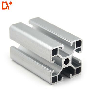 Bagian Paduan T Slot 6063 Profil Ekstrusi Aluminium Seri 8080 4040